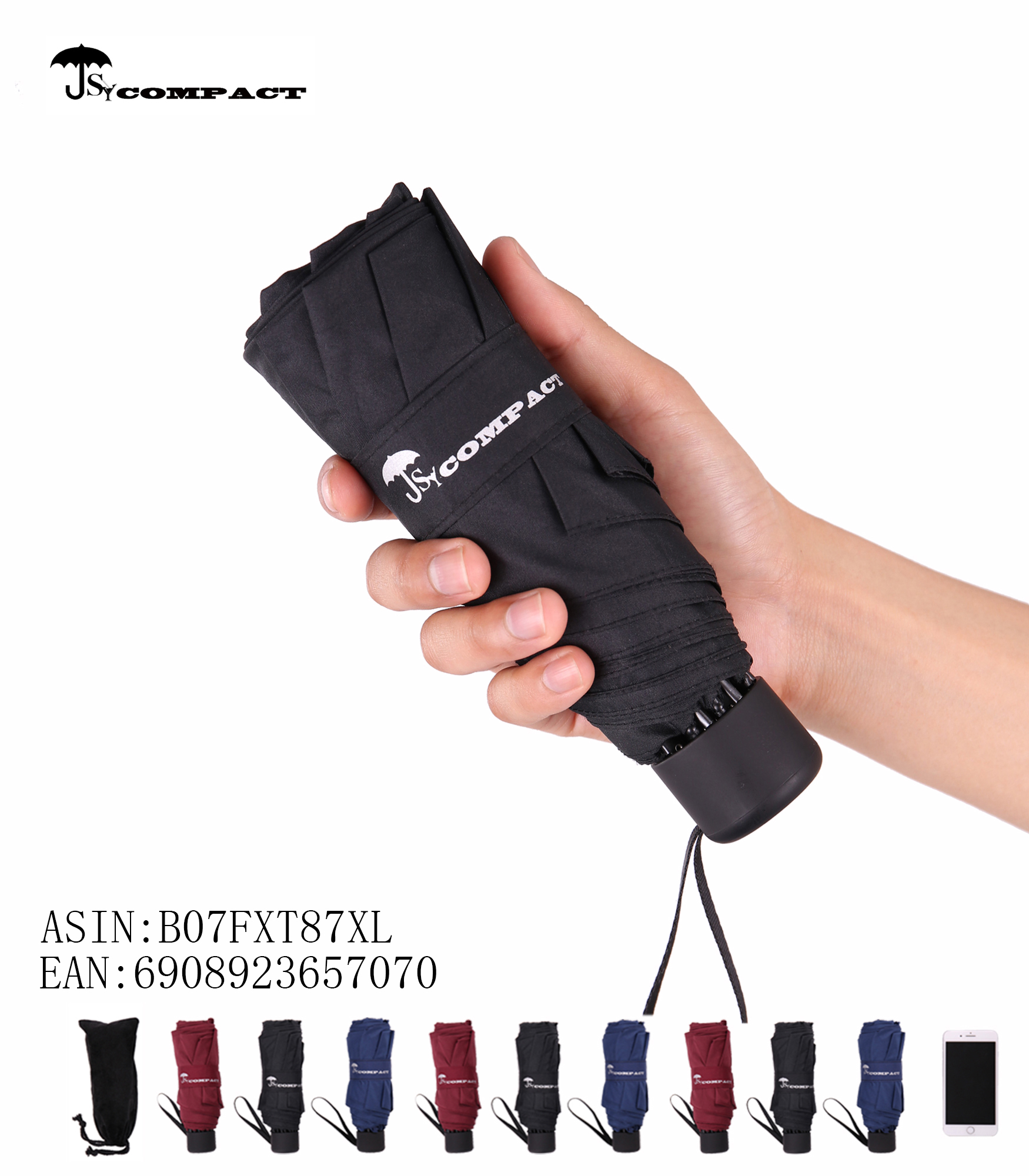 SY COMPACT Travel Umbrella - Lightweight Portable Mini Compact Umbrellas-Factory Outlet Shop